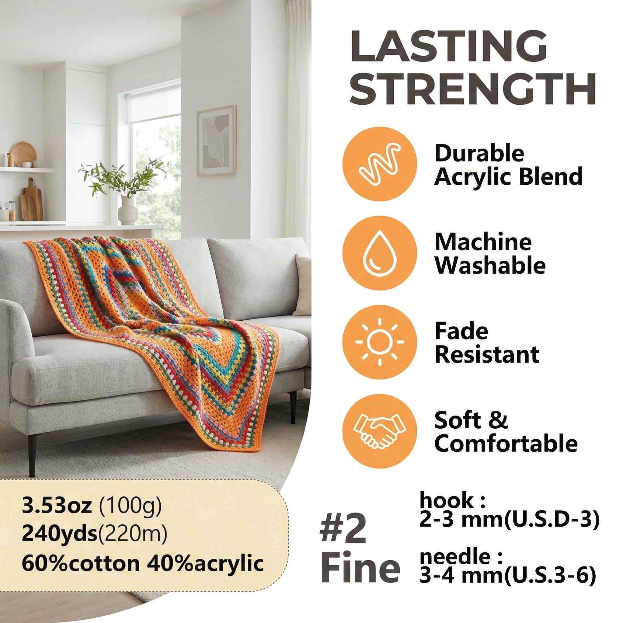 High-Quality Milk Cotton Yarn for Crochet & Knitting