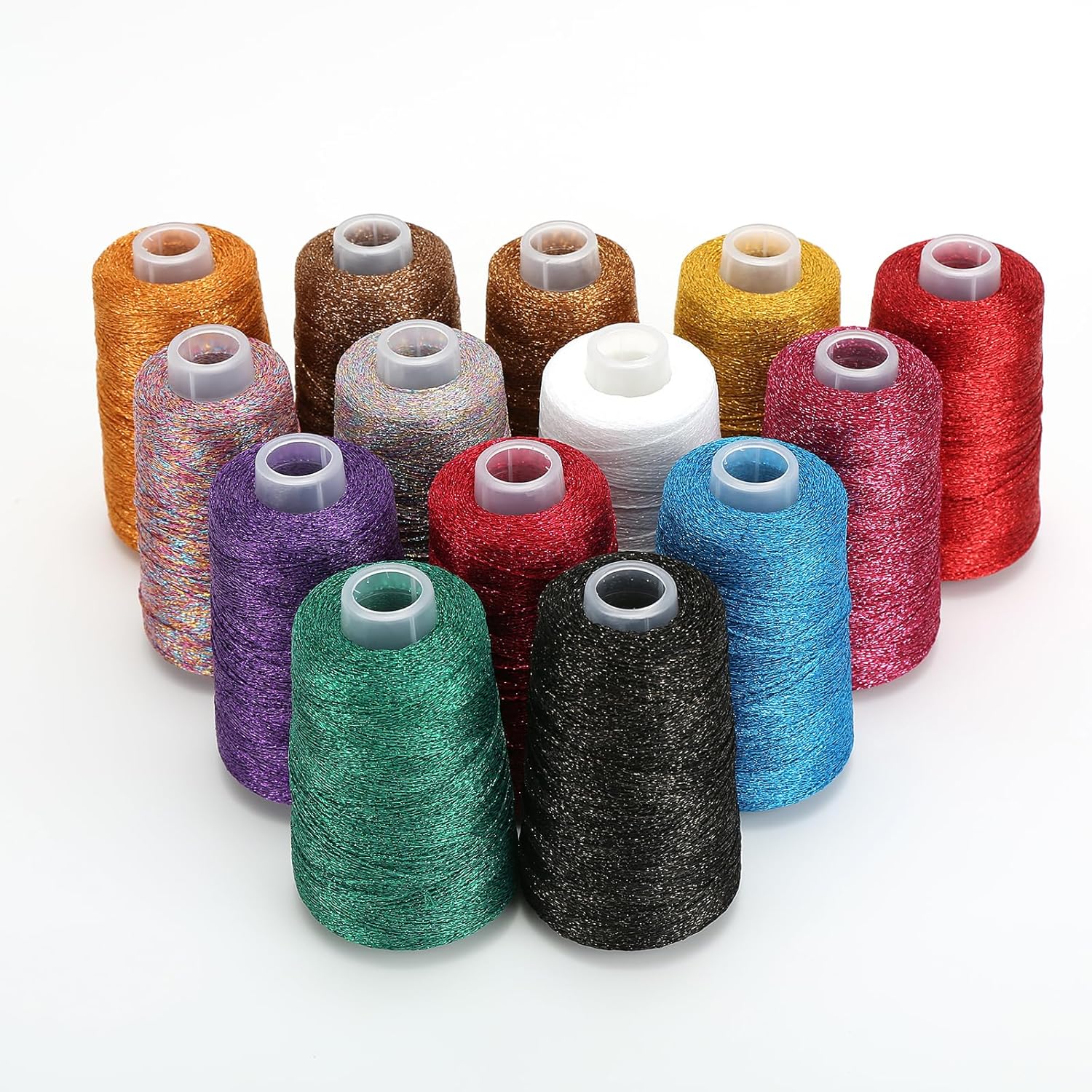 80g Metallic Round Band Yarn