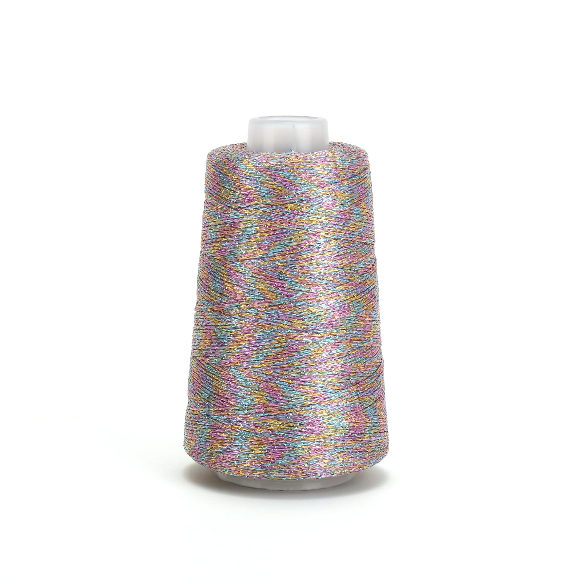 80g Metallic Round Band Yarn for Crochet & Knitting - Fancy Yarn