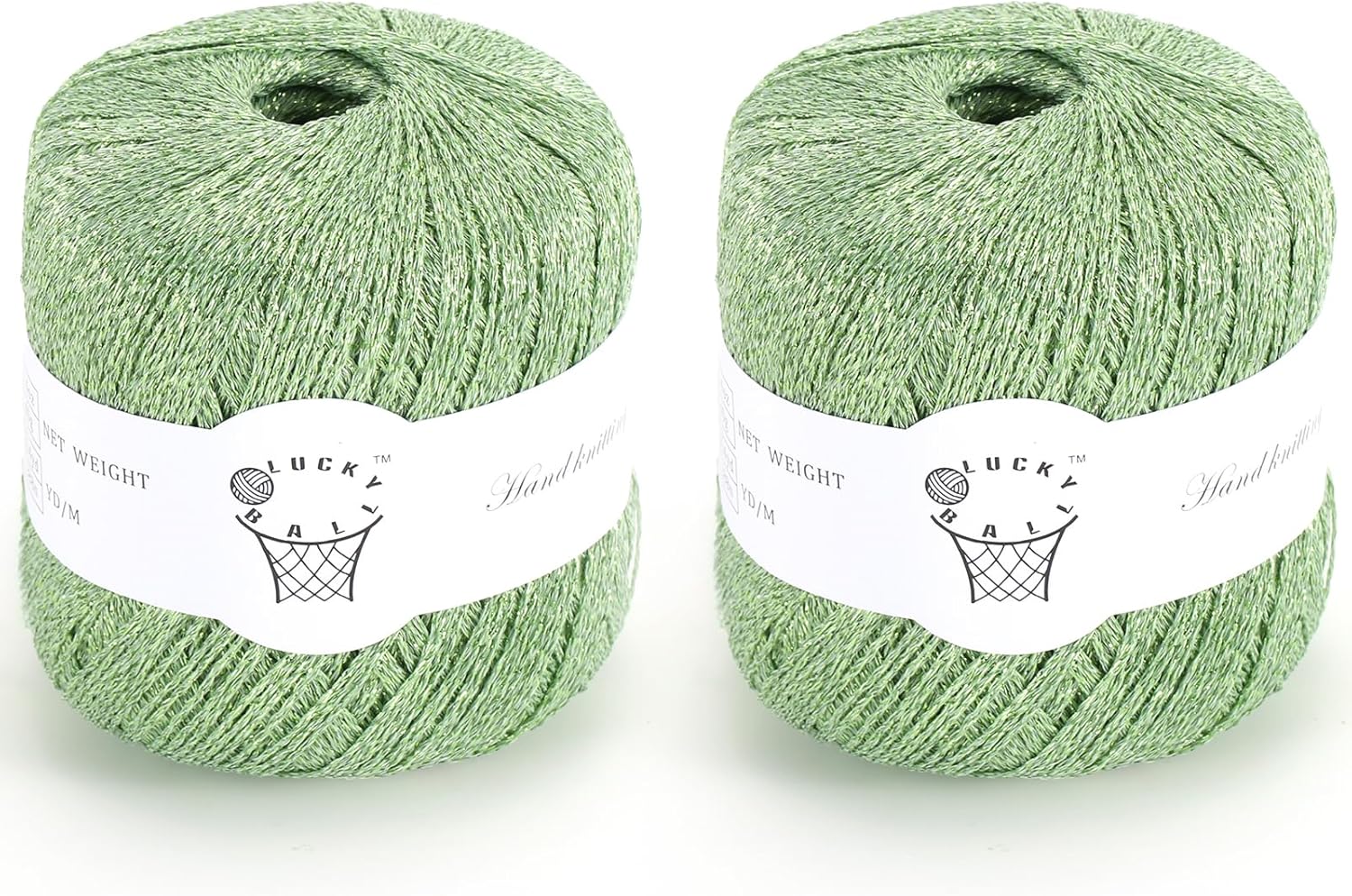 80g  Metallic Yarn for Crocheting & Knitting