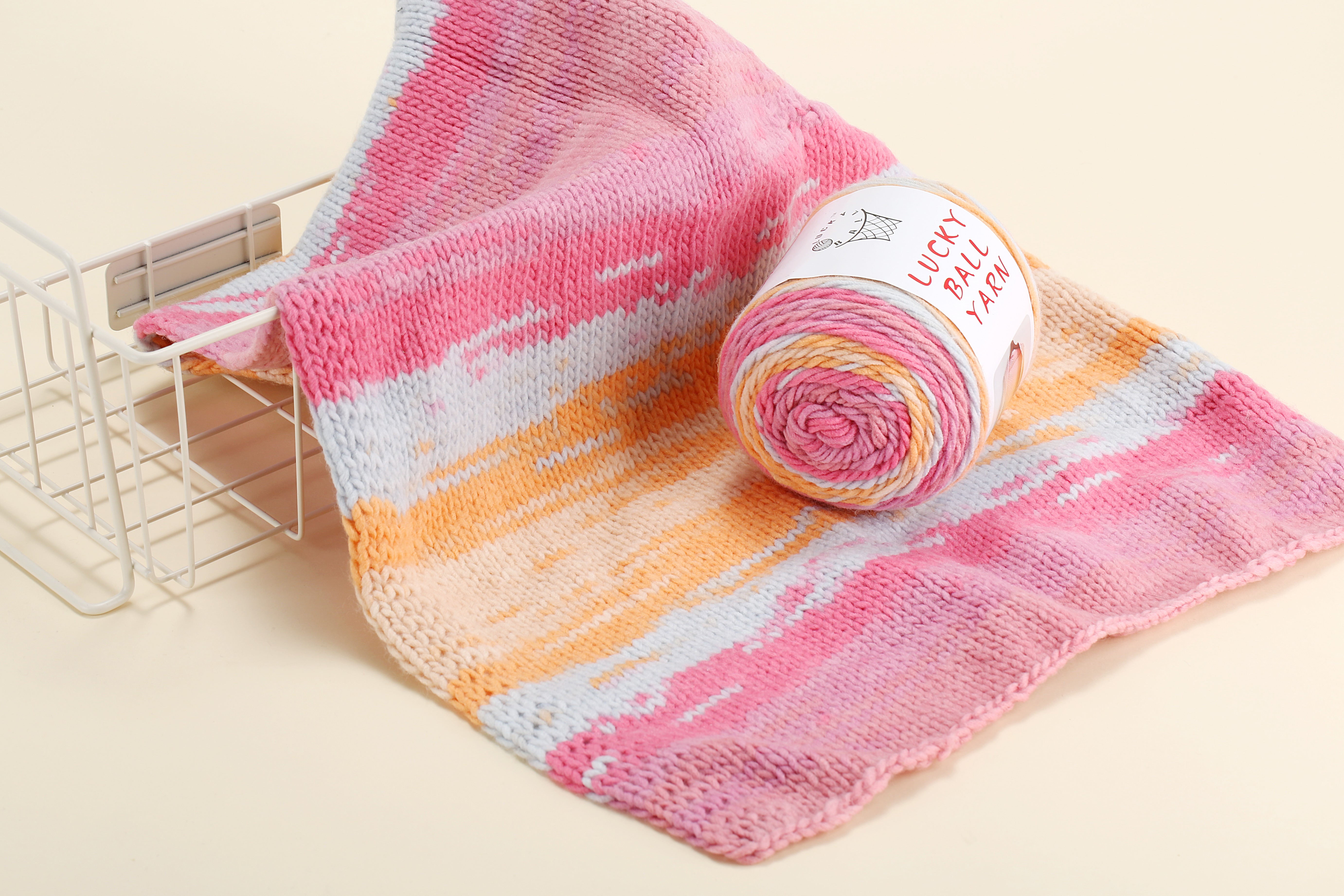 100% Acrylic Multicolor Yarn for Crocheting and Knitting