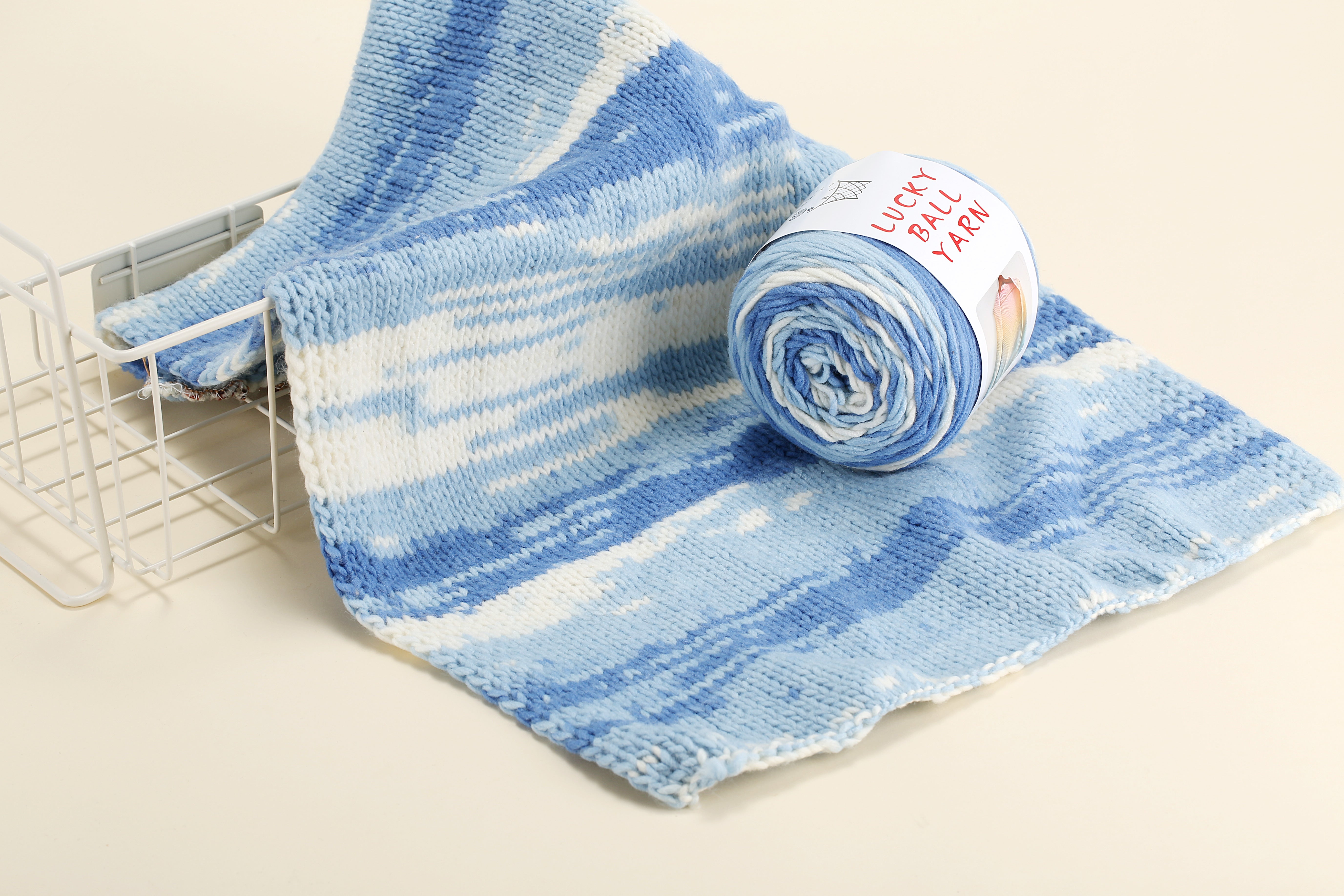 100% Acrylic Multicolor Yarn for Crocheting and Knitting