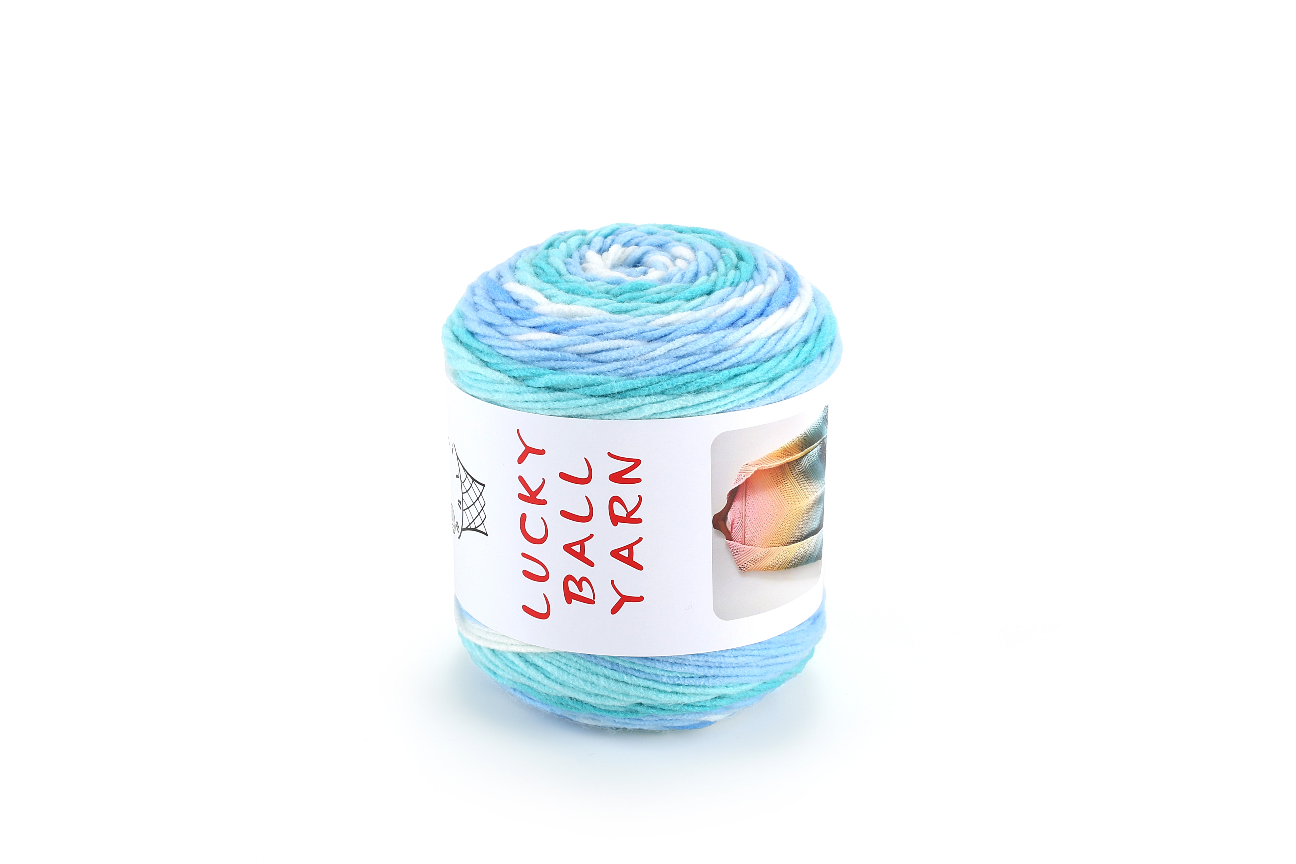 100% Acrylic Multicolor Yarn for Crocheting and Knitting