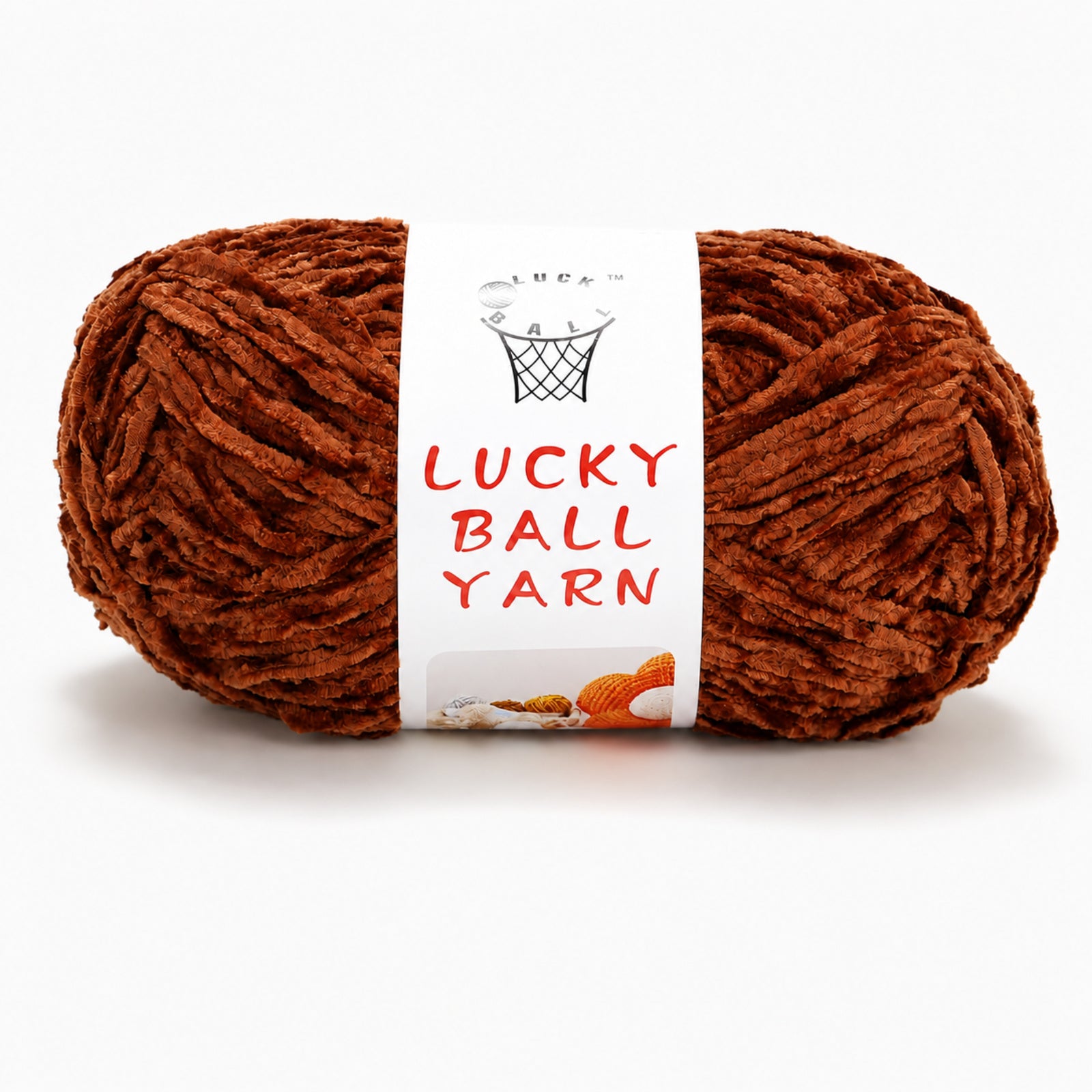 100g Soft Chenille Yarn for Crochet & Knitting - Fancy Yarn