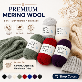 super fine merino wool yarn for knitting crochet and soft handmade projects