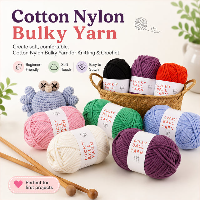 100g Soft Yarn for Crochet & Knitting Projects for crochet and knitting, product photo
