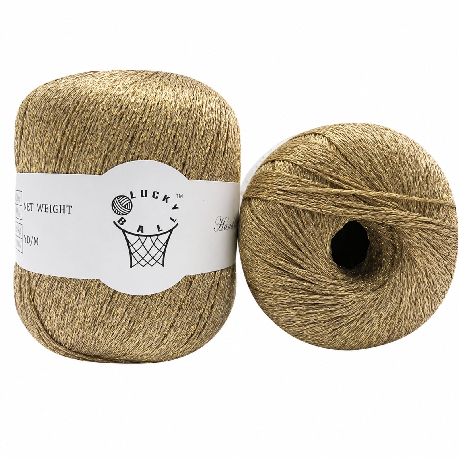 80g Metallic Yarn for Crochet & Knitting Projects