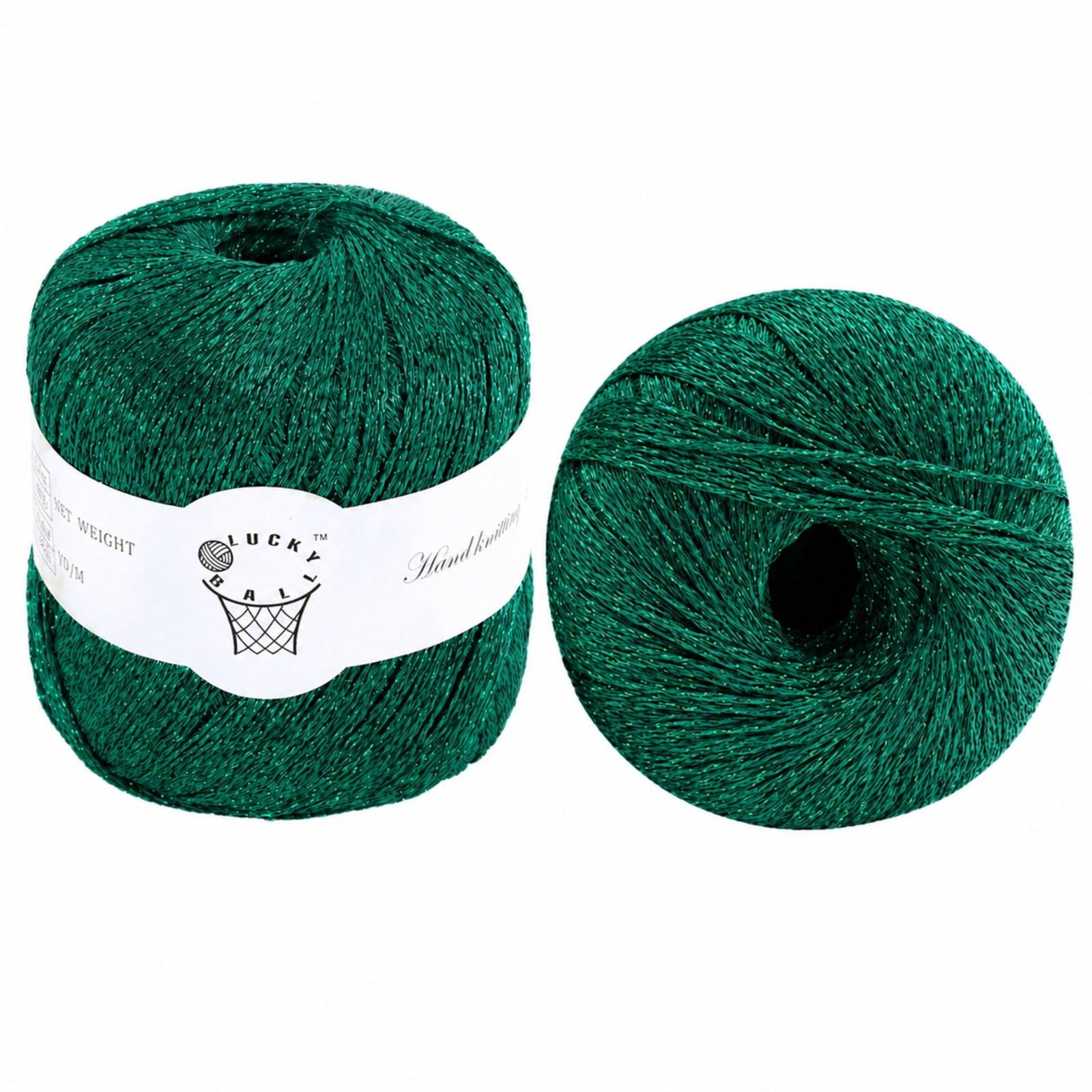 80g Metallic Yarn for Crochet & Knitting Projects