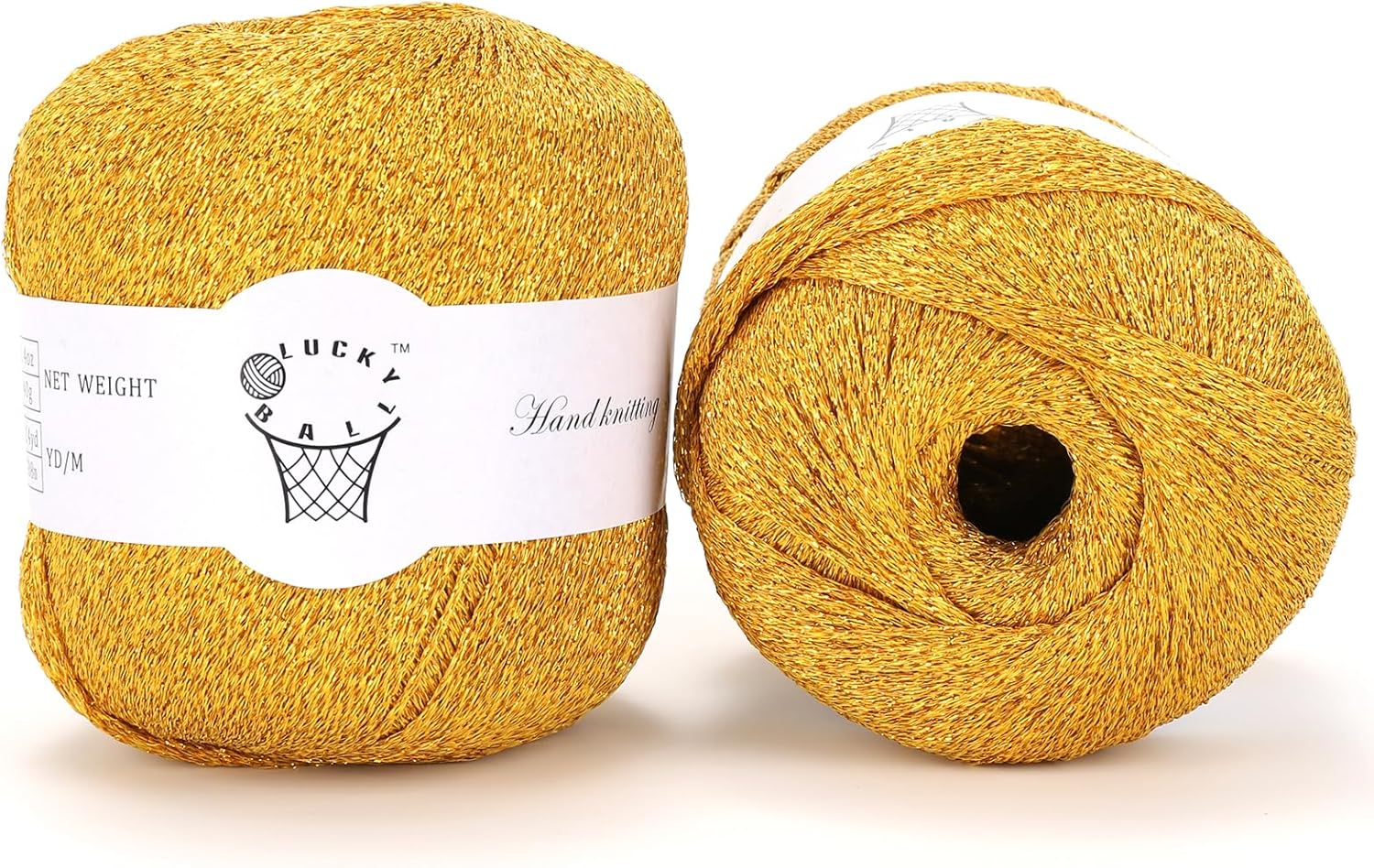 80g  Metallic Yarn for Crocheting & Knitting