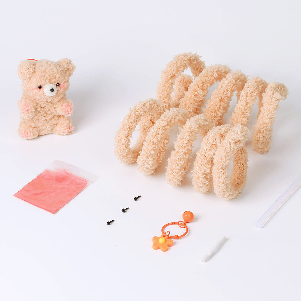 DIY Twisted Wire Plush Charm Kit - Bear style