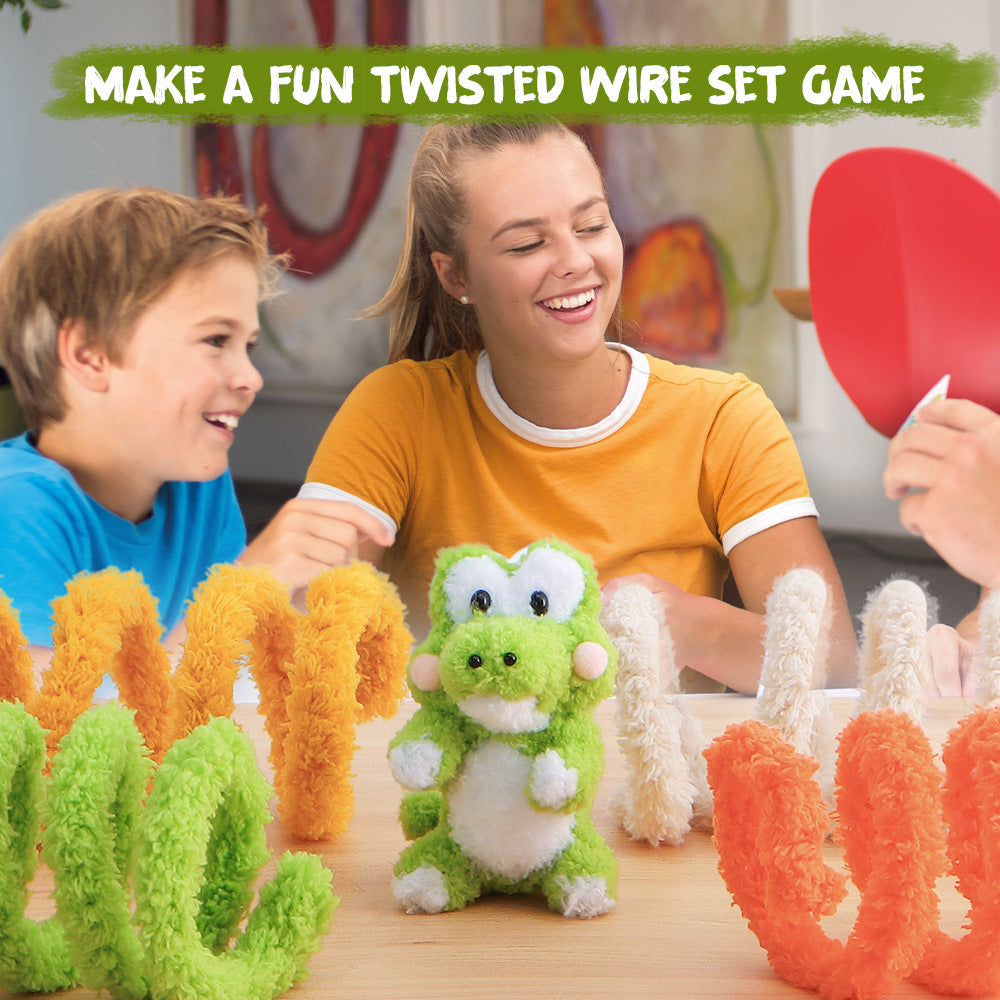 DIY Twisted Wire Plush Charm Kit - Dragon style