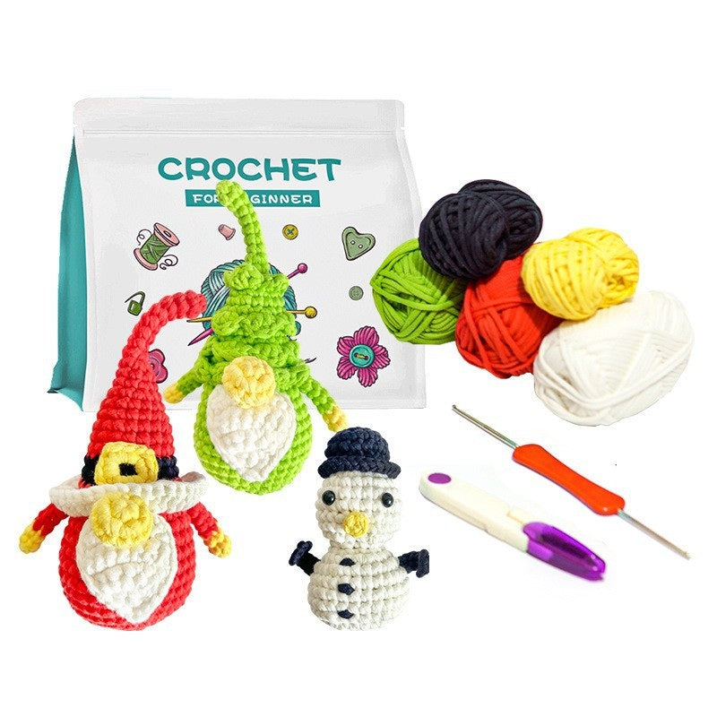 crochet plush gift kit for beginners with cute handmade projects image 2