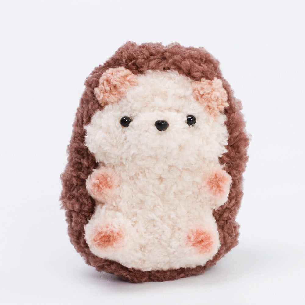 DIY Twisted Wire Plush Charm Kit - Hedgehog style