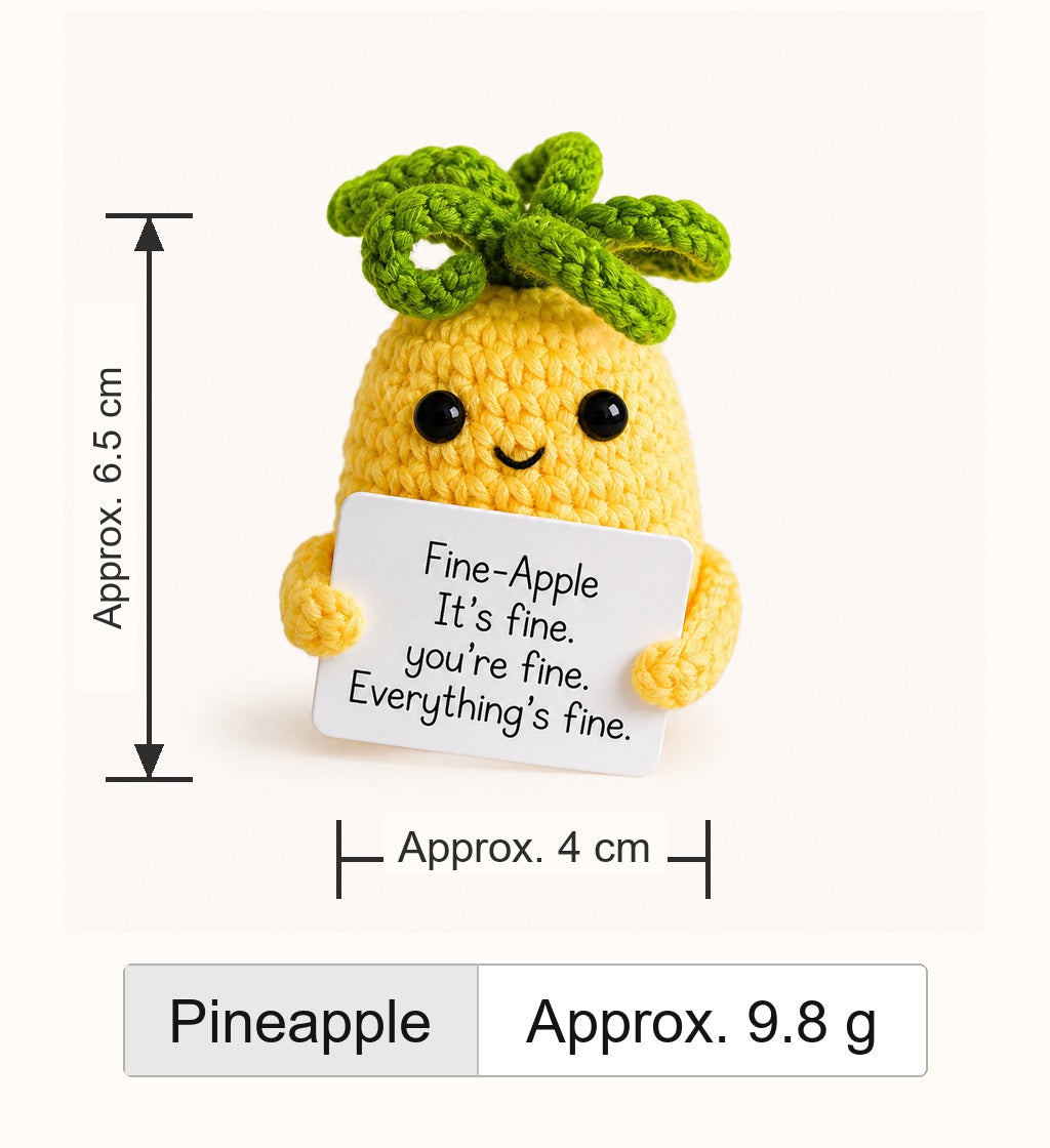 Fine-Apple Crochet Plush Charm product photo