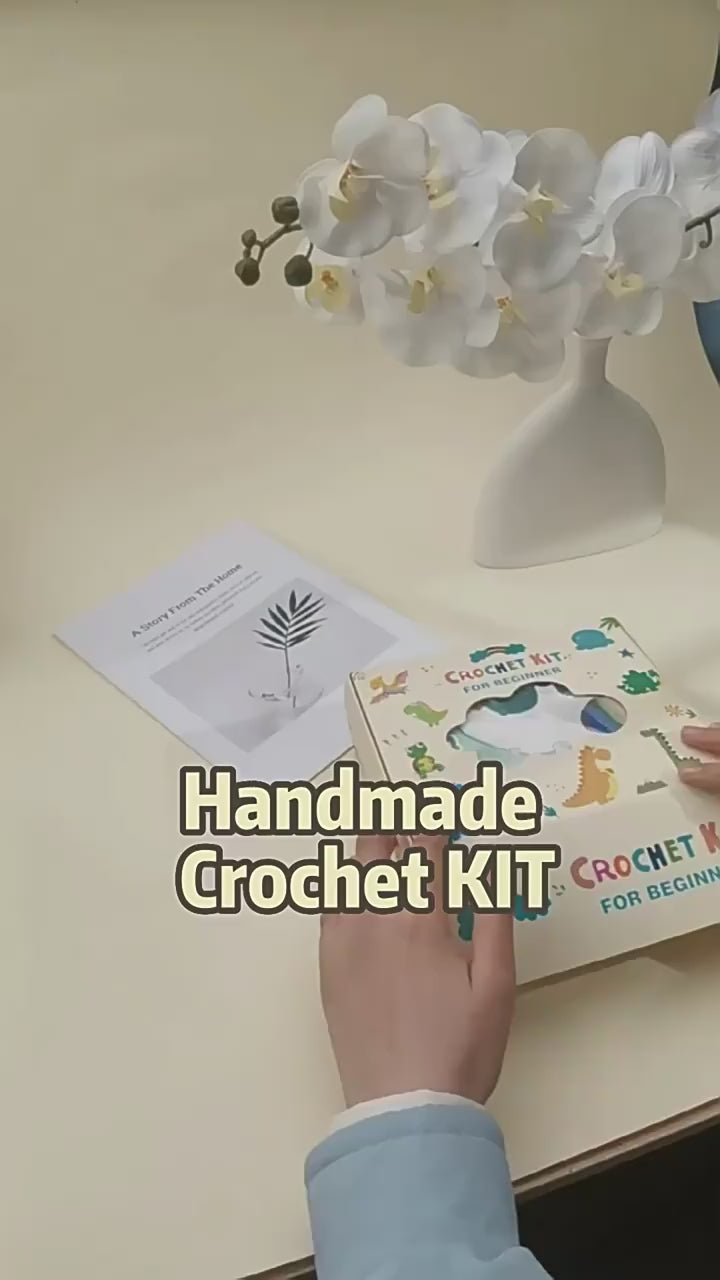 Beginner Dinosaur Egg Crochet Kit video