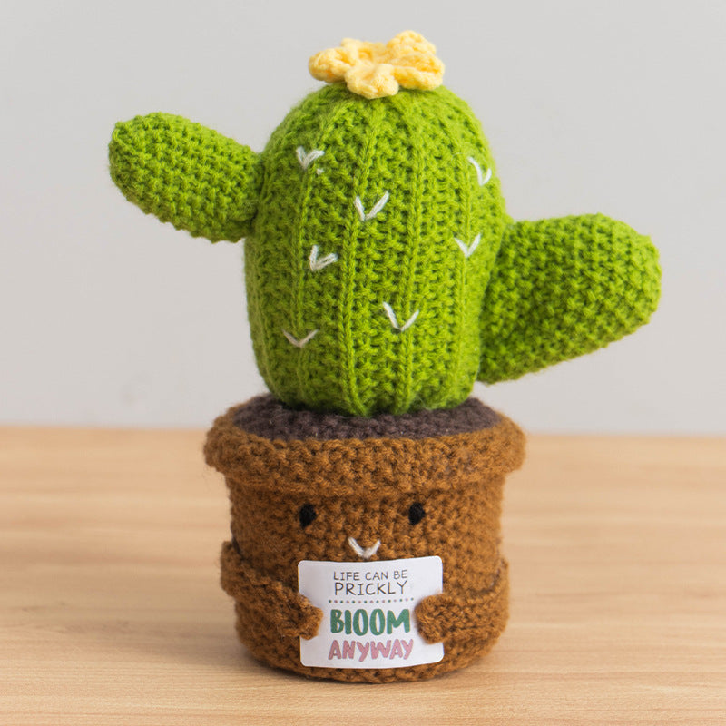 variant:tall-cactus | Tall Cactus crochet potted plant